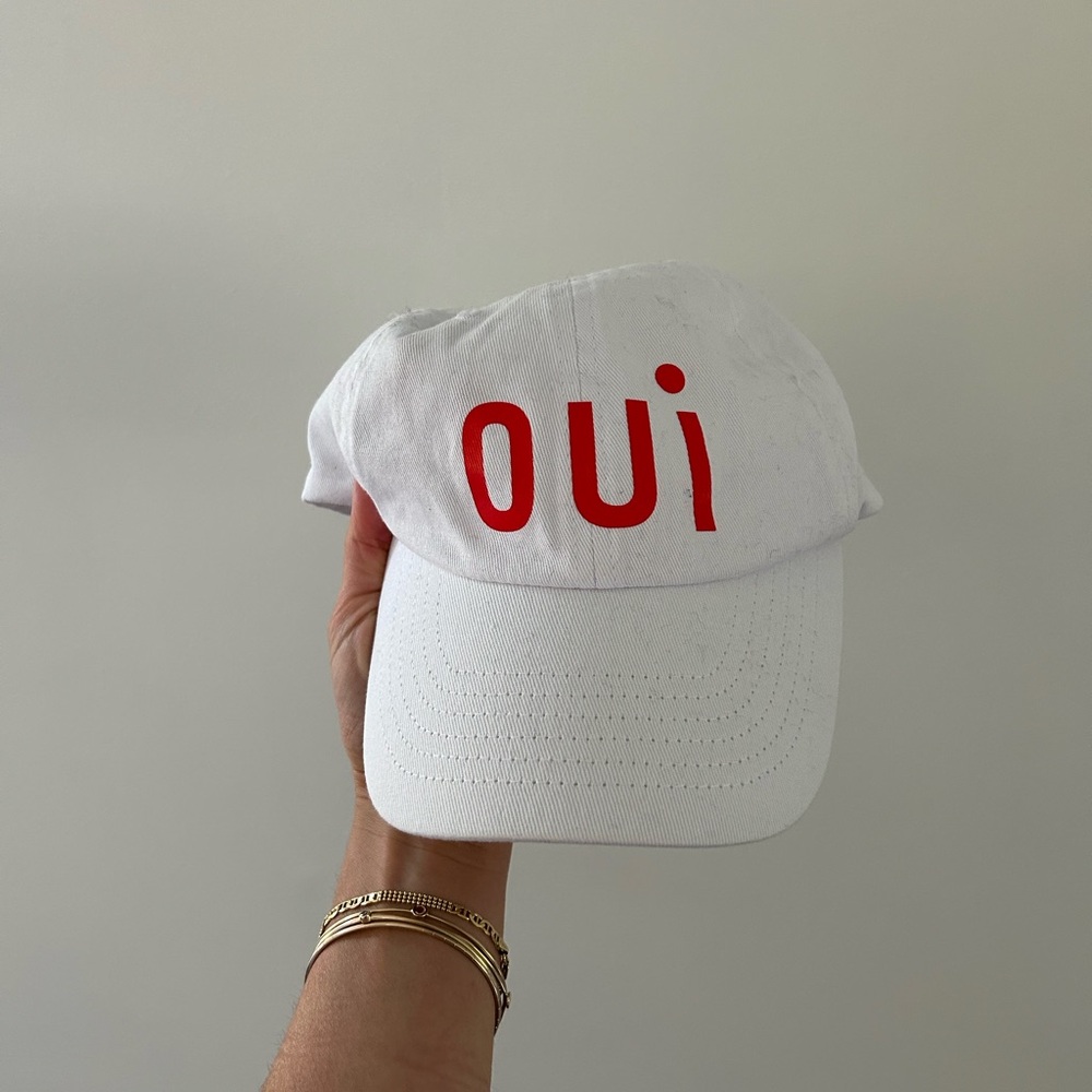Clare V Oui Baseball Hat